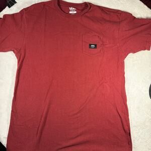 vans classic fit size large pocketed T-shirt